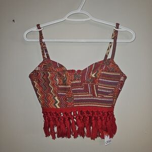 Nwt Cider Corset Tank Top